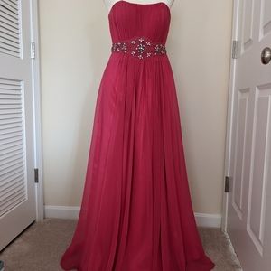 Dancing Queen chiffon evening gown